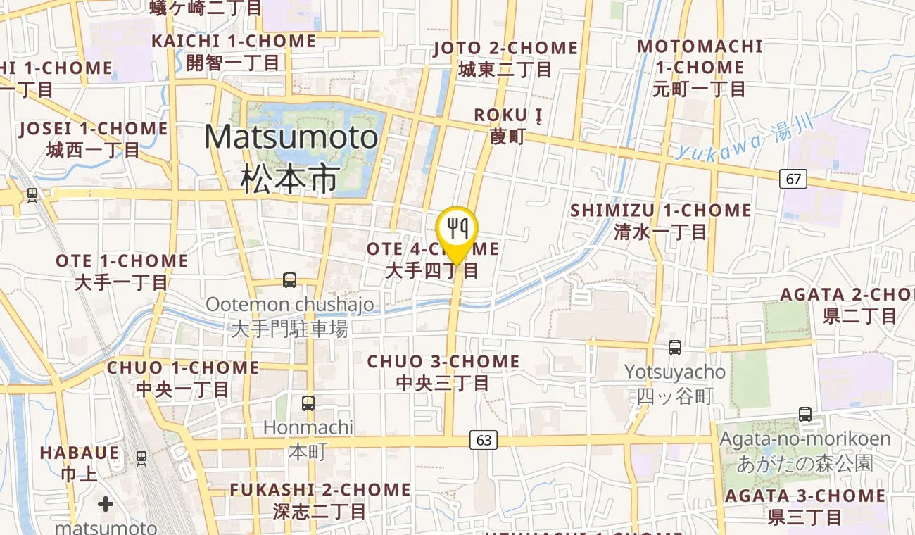 Map — Hikariya - Nishi