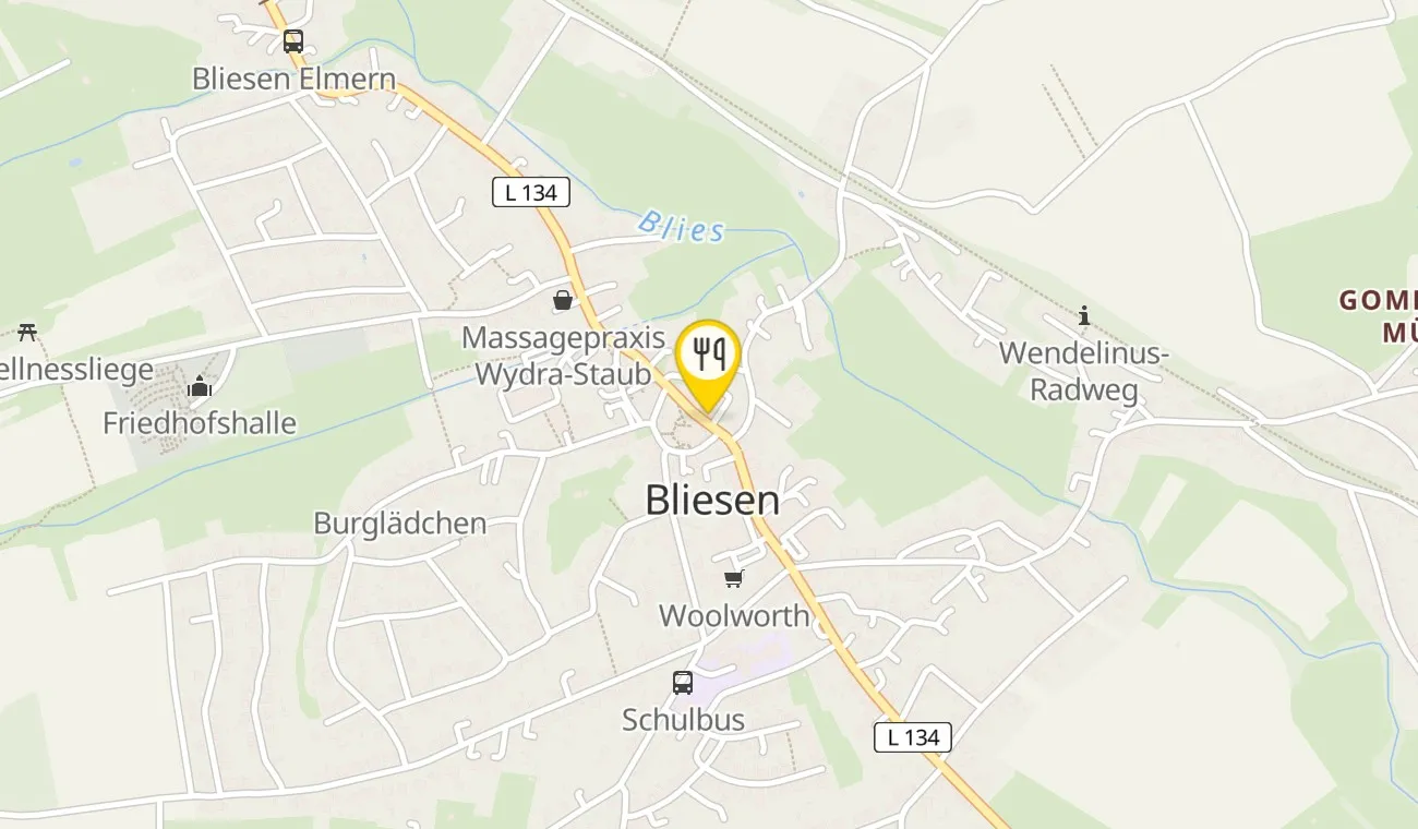 Map — Restaurant Kunz Gourmet
