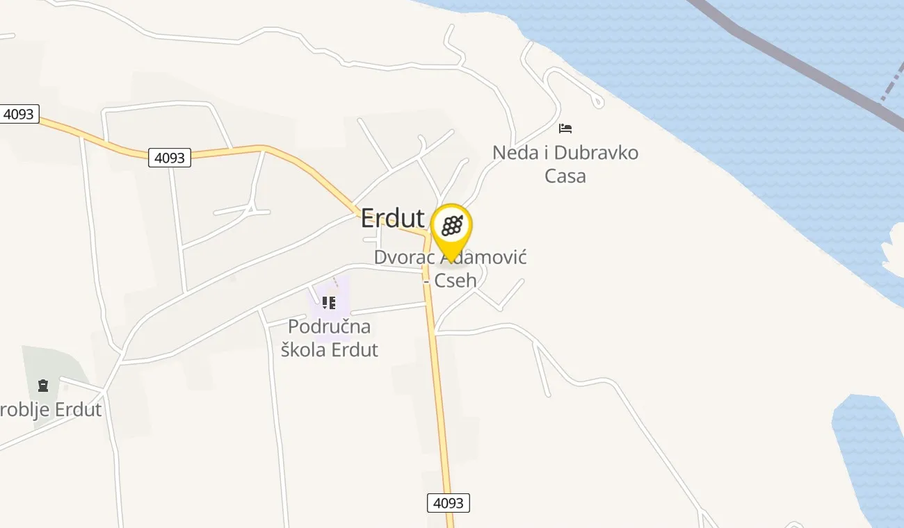 Map — Vina Erdut