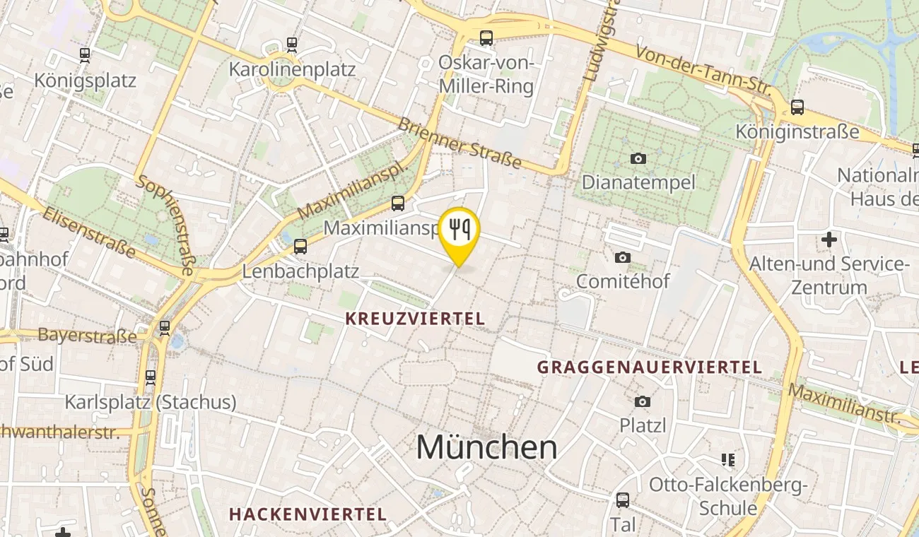 Map — Restaurant Pageou