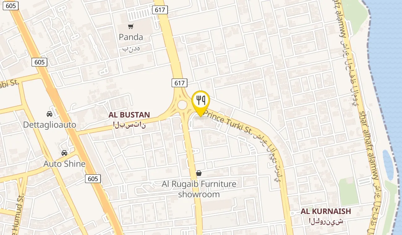 Map — Maharaja by Vineet - Mövenpick Al Khobar