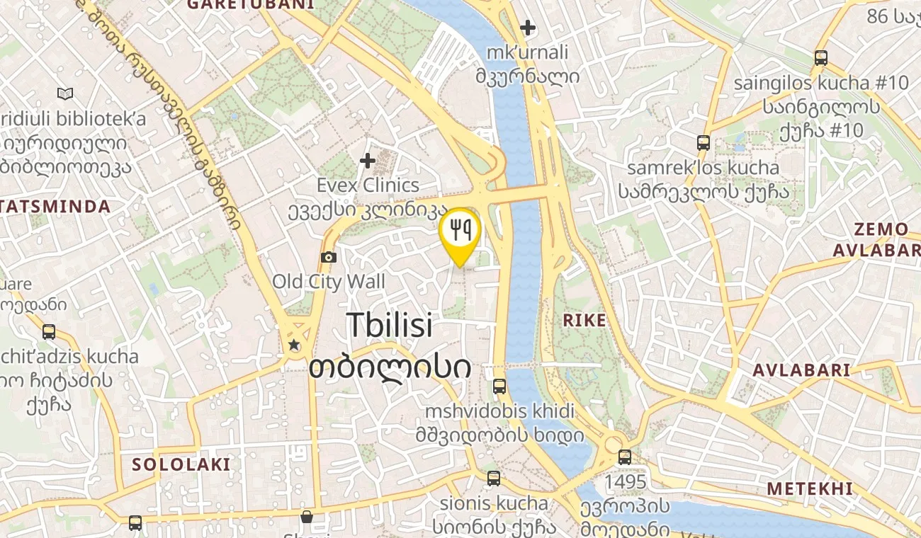 Map — RESTAURANT AMBASSADOR