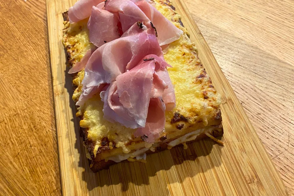 Croque Monsieur Au Jambon Truffé