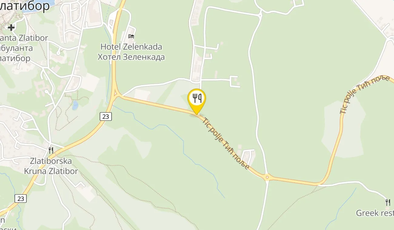Mapa — KRČMA GAJ