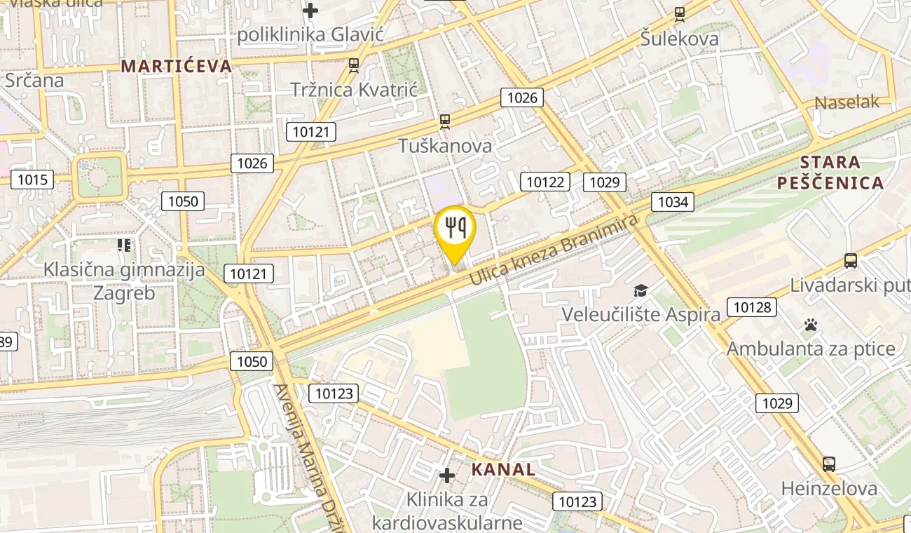 Map — Franko’s Pizza & Bar