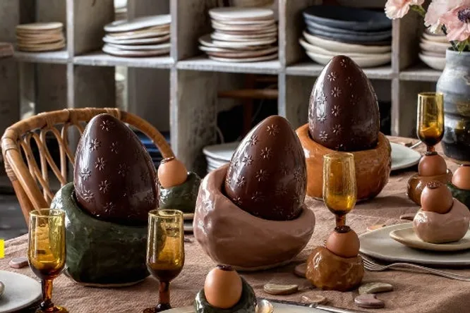 Steve Dolfi x Marion Graux : un chocolatier, une céramiste, une collab