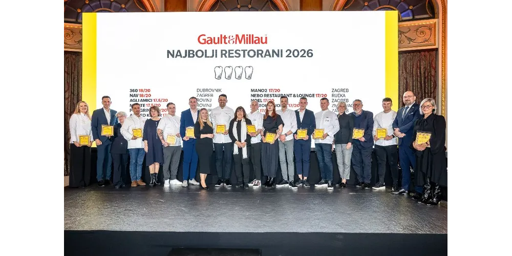 Gault&Millau Croatia 2026 okrunio deset laureata koji mijenjaju gastronomsku kartu zemlje