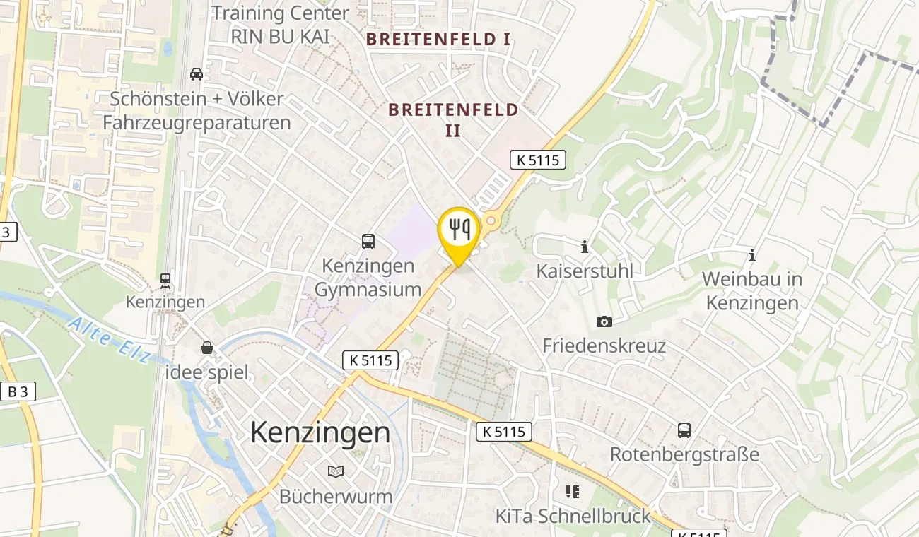 Map — Scheidels Restaurant zum Kranz