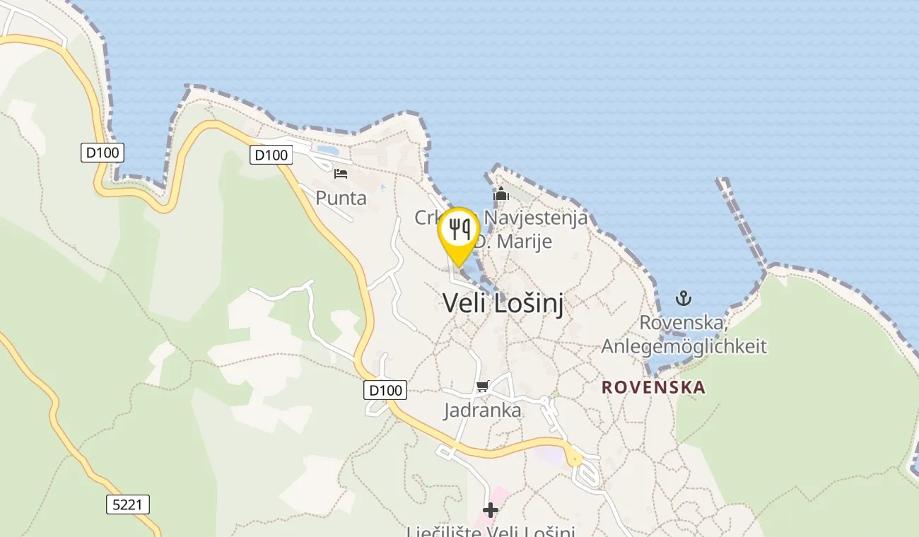 Map — Gostionica Marina