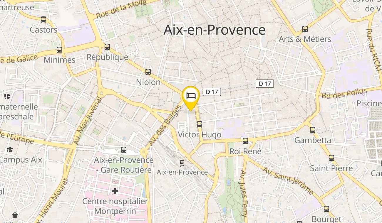 Plan — Hôtel Saint Christophe