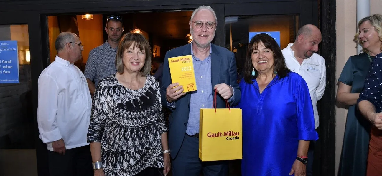 Marc Declerck, Director Gault&Millau Benelux, Ingrid Badurina Danielsson i Dubravka Tomeković Aralica -  Directors G&M Croatia