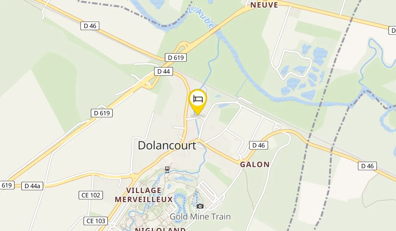 Plan — Hôtel Le Moulin du Landion