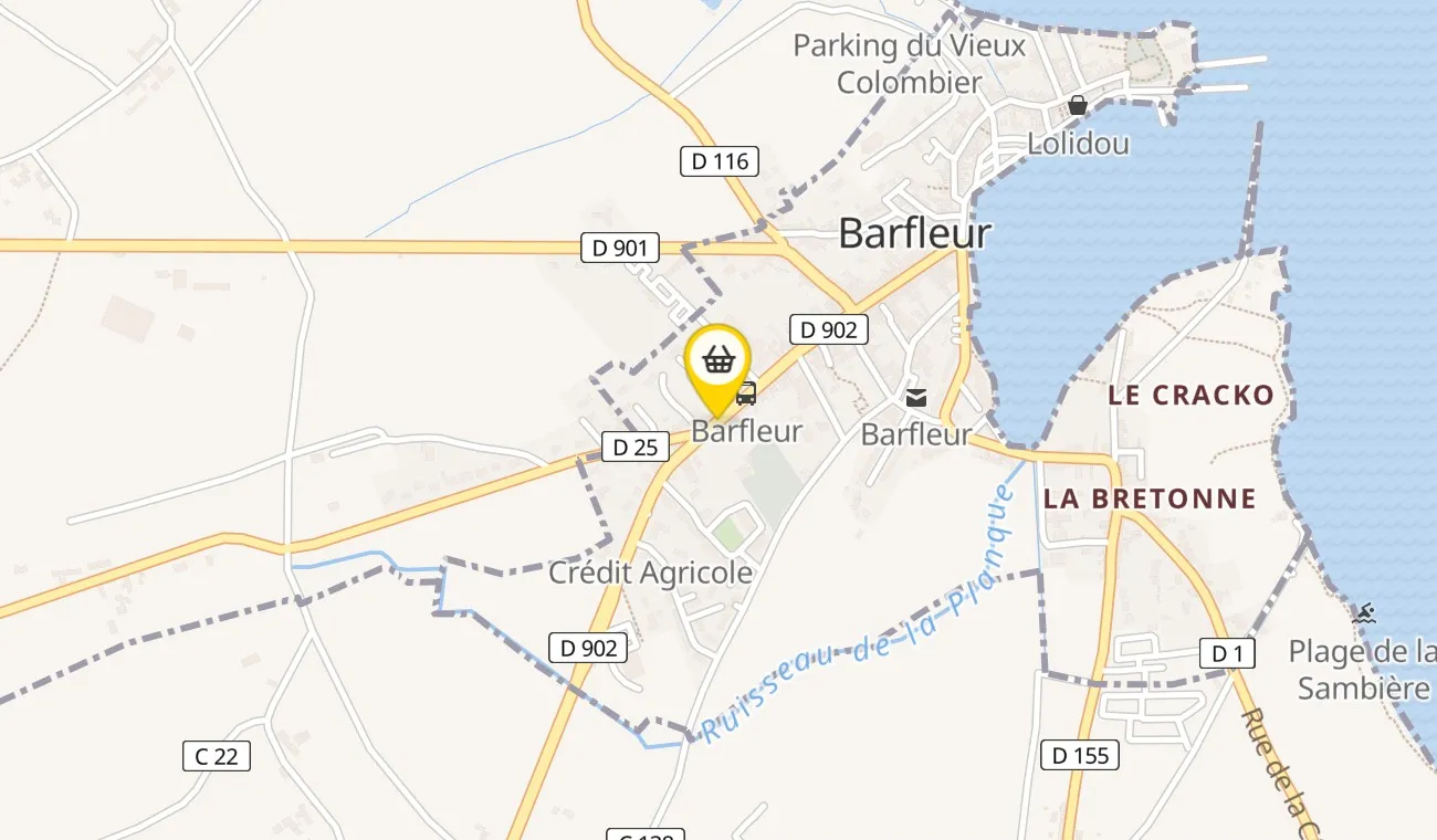 Map — Maison Marie