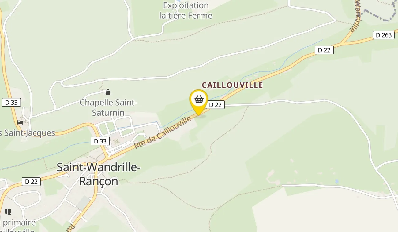 Map — Pisciculture de Fontelle