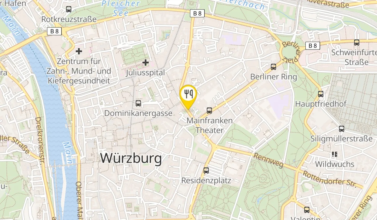 Map — Bürgerspital Weinstuben