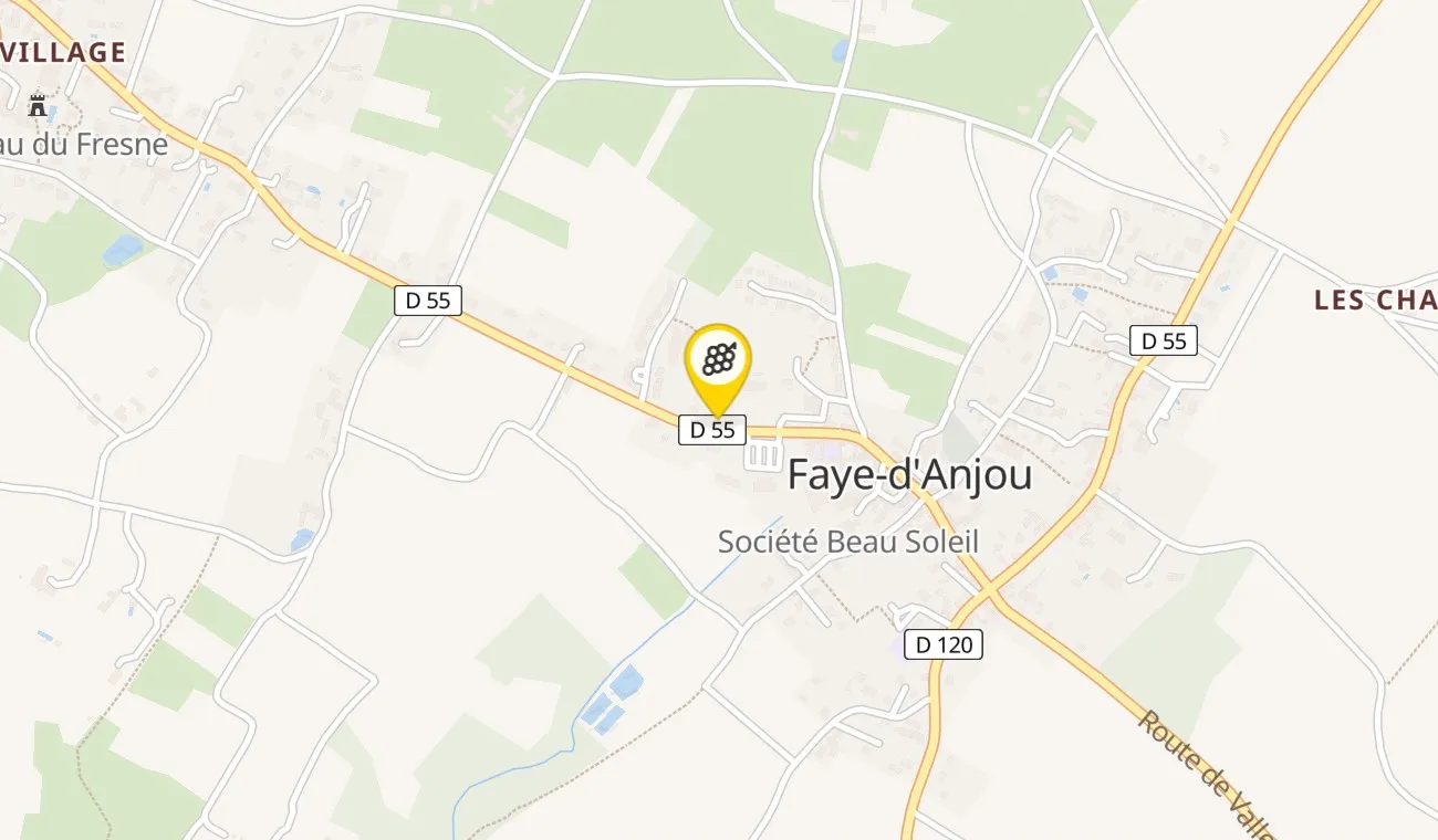 Map — Domaine Leblanc - Les Closserons