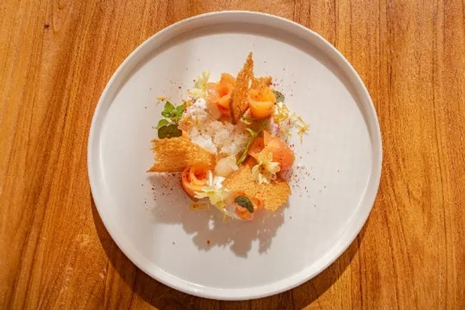 Truite gravlax à « l’Arbre de Vie »