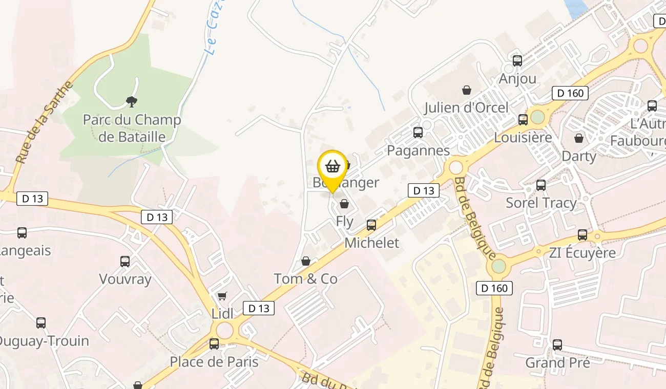 Plan — La Fromagerie de Cholet