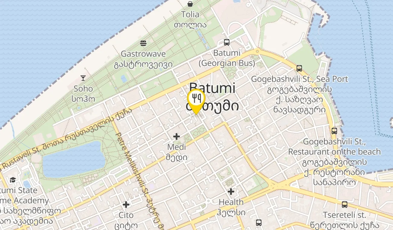 Map — Privet Iz Batuma
