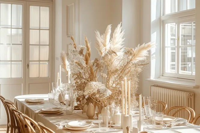 Centre de table : la touche finale pour des repas inoubliables