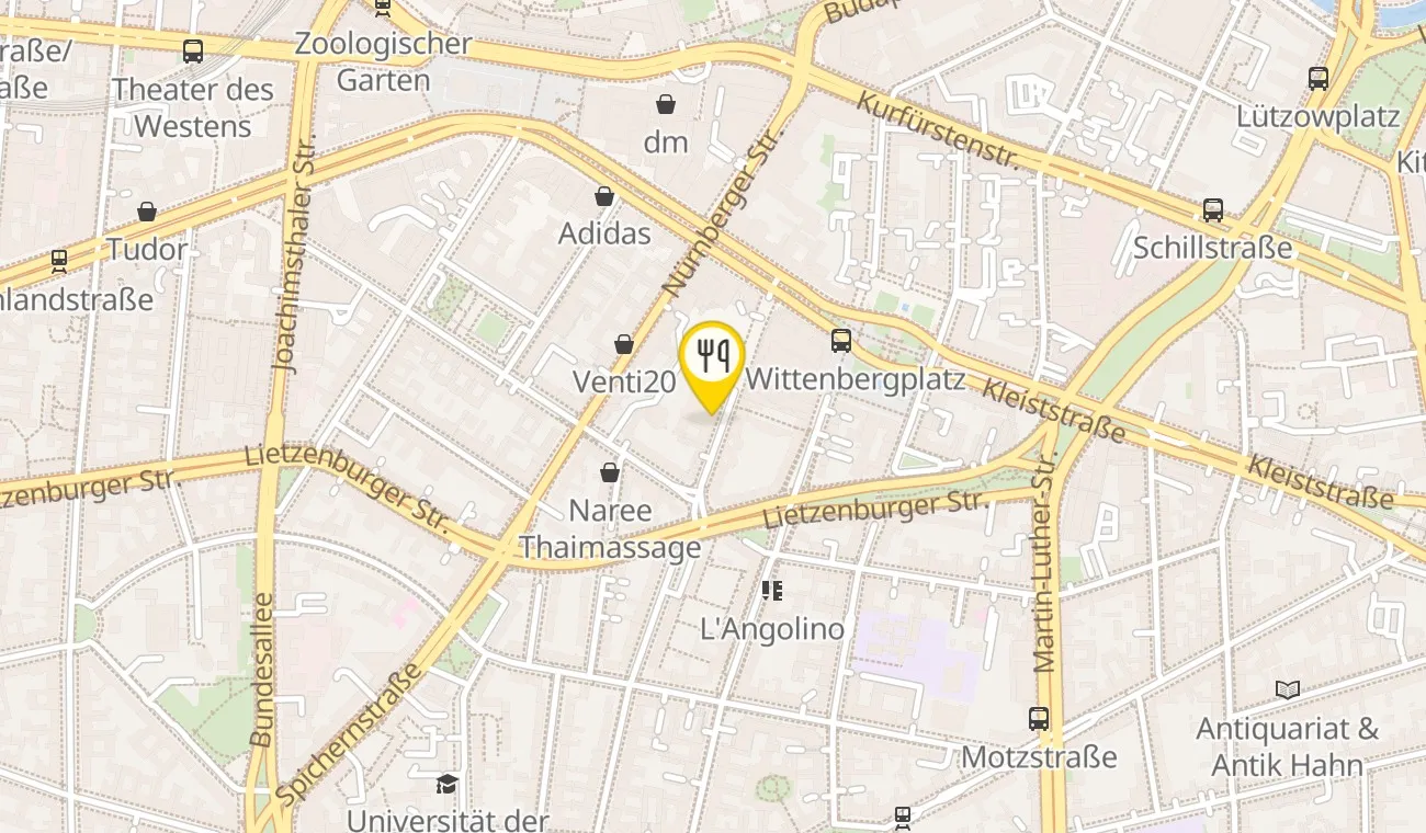Map — Brasserie Colette Tim Raue