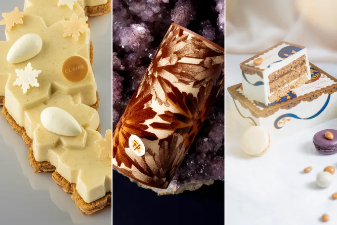 Les bûches de Noël 2024 signées par des chefs pâtissiers