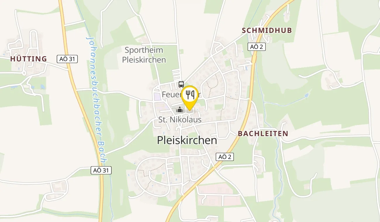 Map — Huberwirt