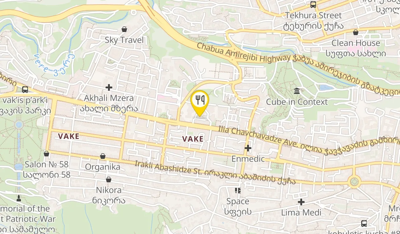 Map — POMODORISSIMO STEAK HOUSE & CAFÉ
