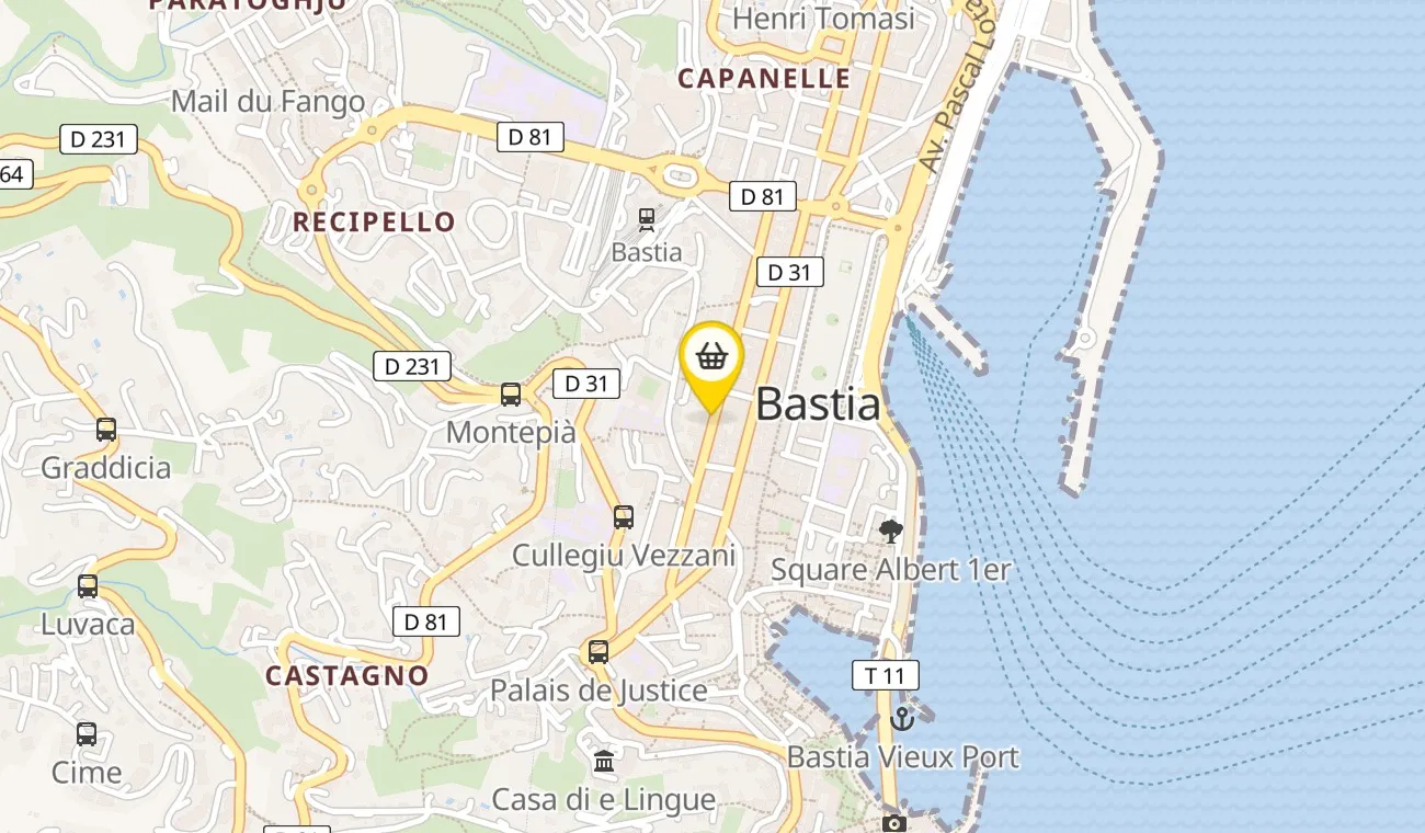 15 Rue César Campinchi, 20200 Bastia, France