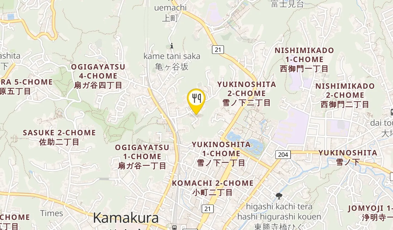 Map — Ichirin Hanare