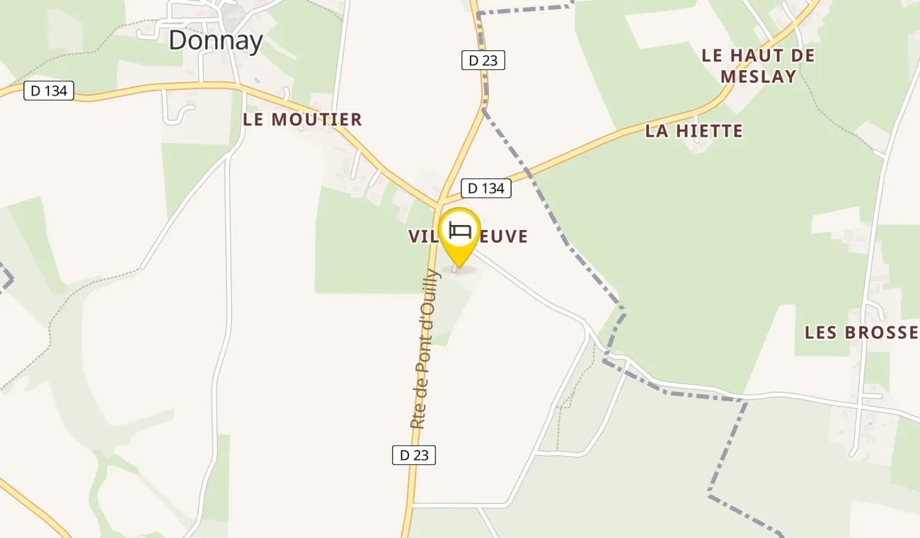 Map — La Maison Villeneuve