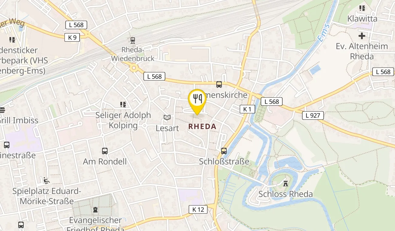 Map — Gourmetrestaurant Reuter