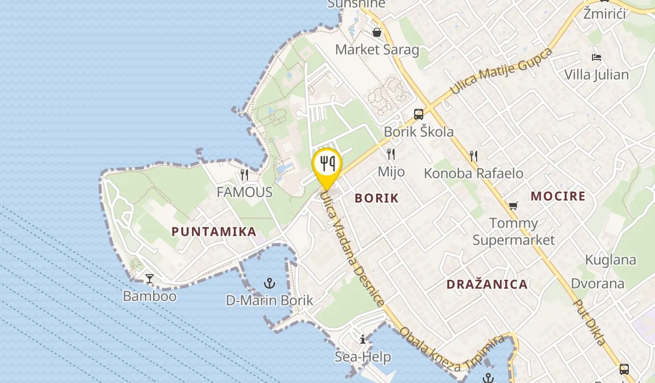 Karta — Congo pizza & pasta