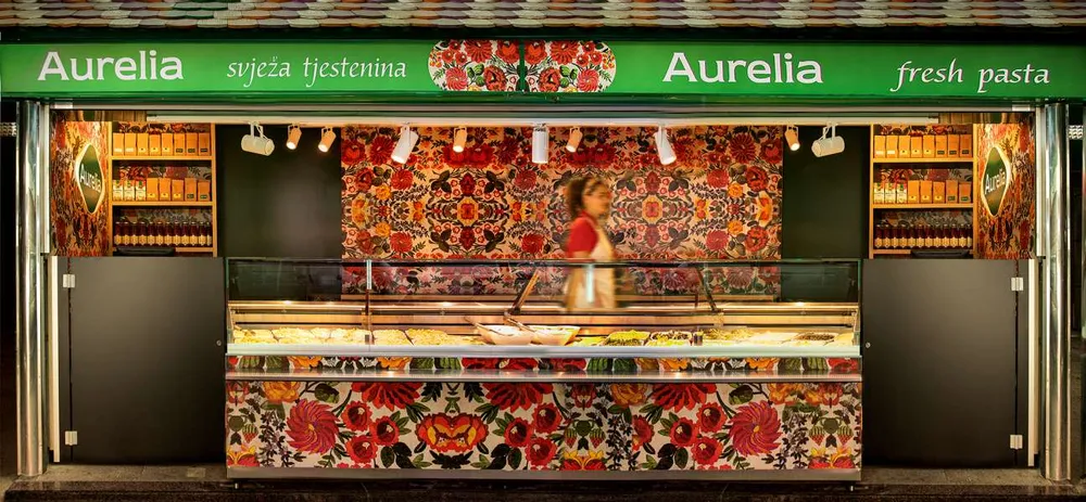 New Aurelia Shop on the Dolac Market in Zagreb