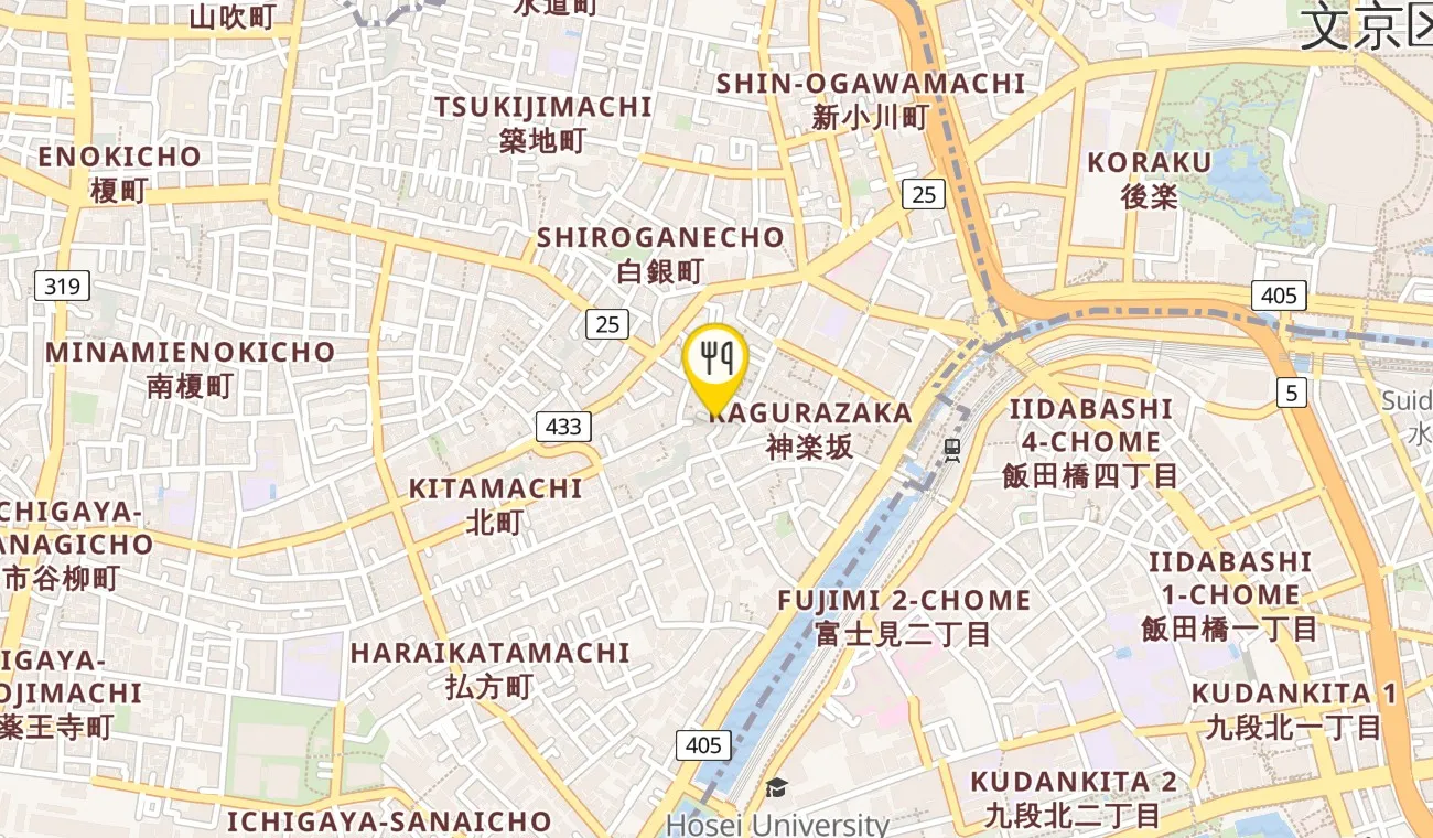 プラン — Kagurazaka Ishikawa