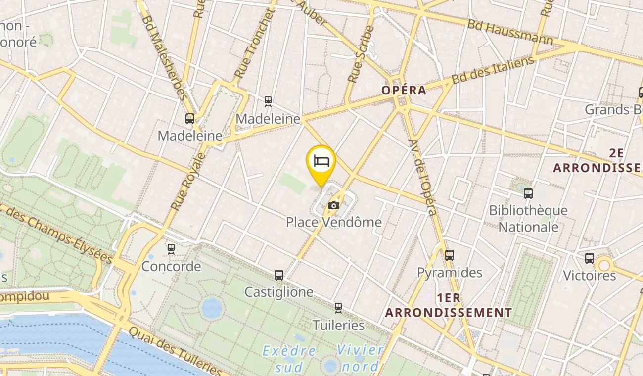 Map — Ritz Paris