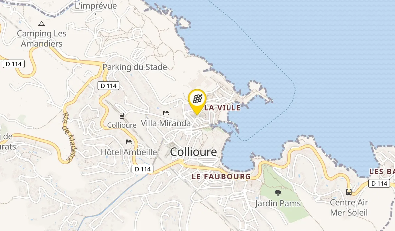Plan — Domaine Piétri-Géraud