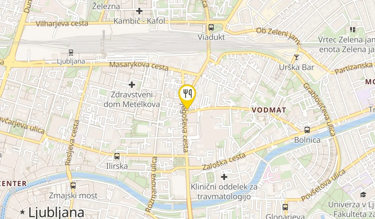 Map — Saraj Restavracija