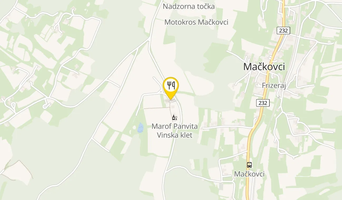 Zemljevid — Domačija Marof