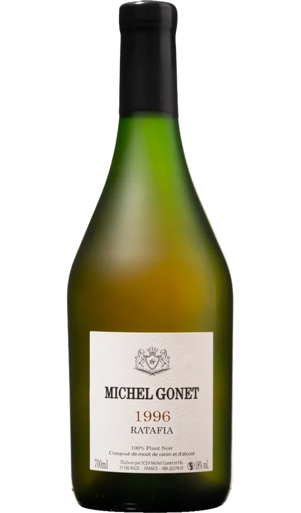 Michel Gonet - Ratafia - 1996 - Champagne bottle