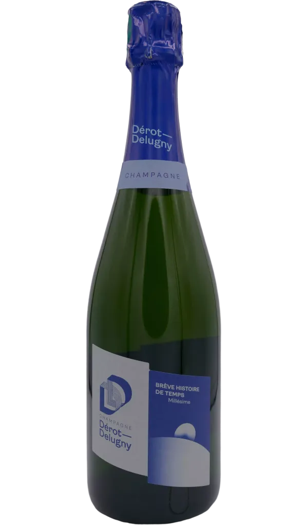 Dérot-Delugny - Brève Histoire de Temps - 2016 - Bouteille de champagne