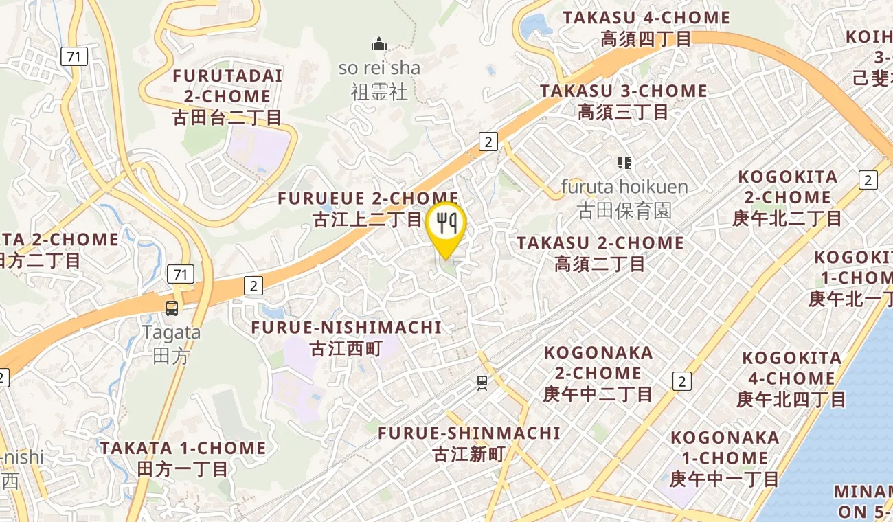 Map — LE JARDIN GOURMAND