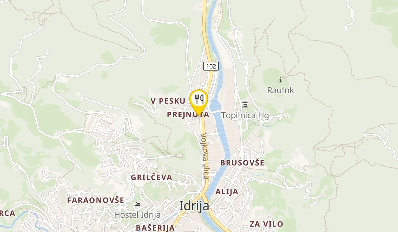 Map — Restavracija Jožef