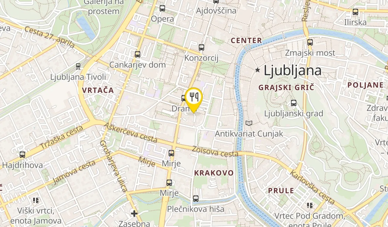 Map — Pizzeria Foculus