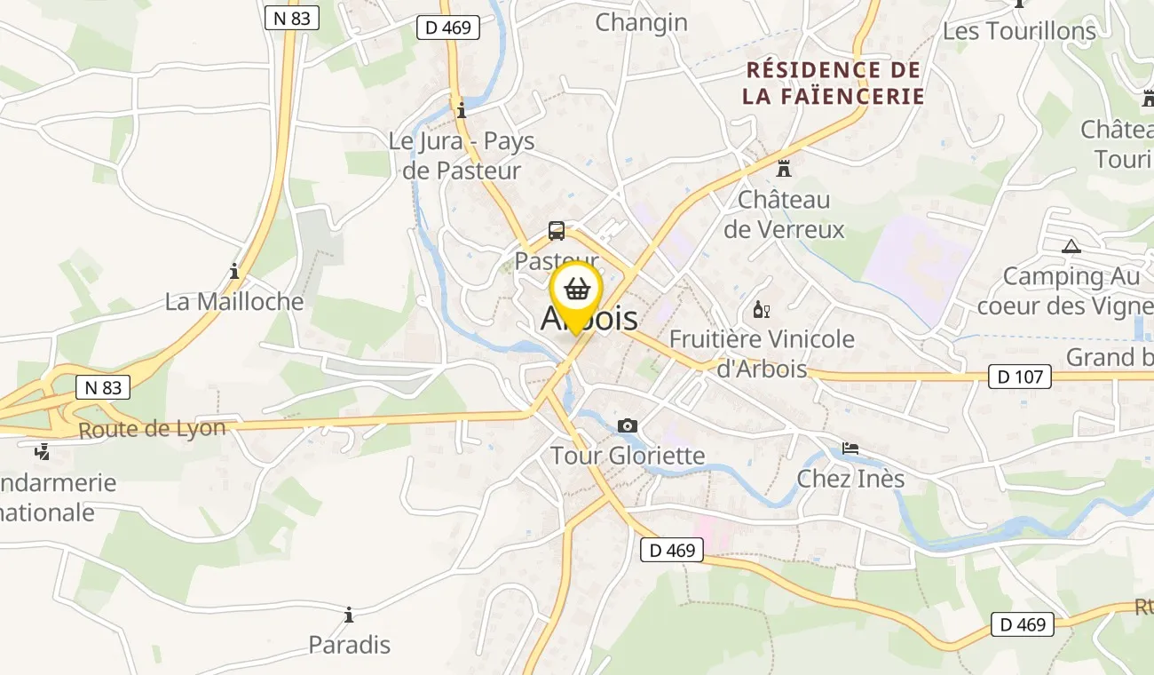 8 Rue de l'Hôtel de Ville, 39600 Arbois, France