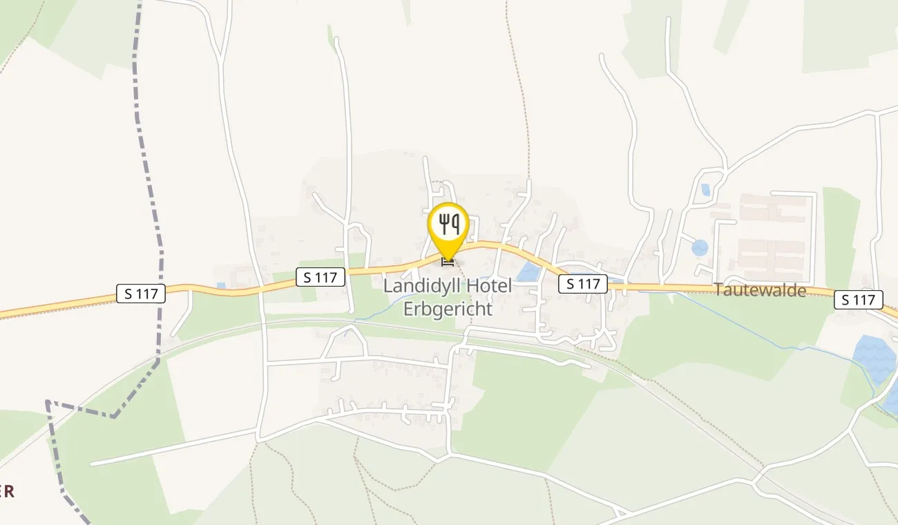 Karte — Erbgericht Tautewalde