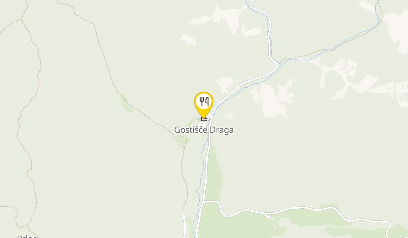 Map — Gostišče Draga