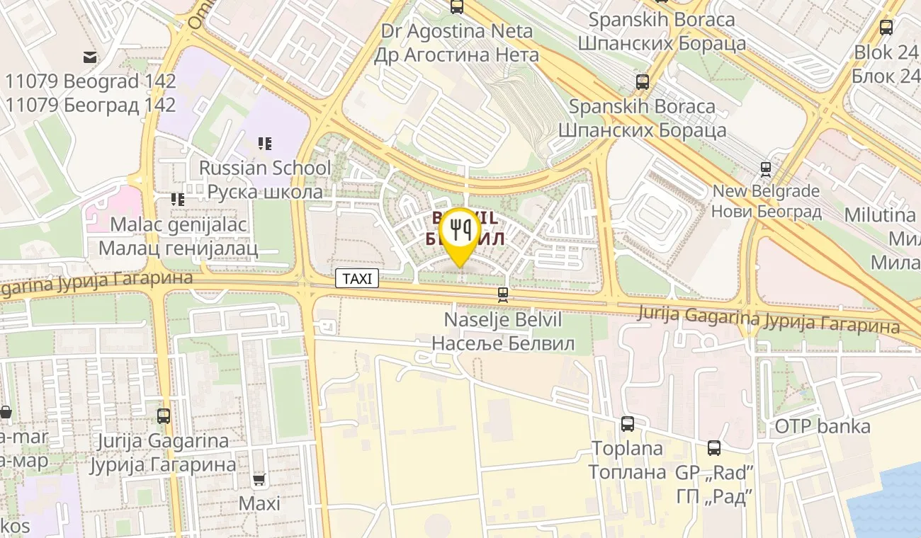 Mapa — RESTORAN MAGELLAN