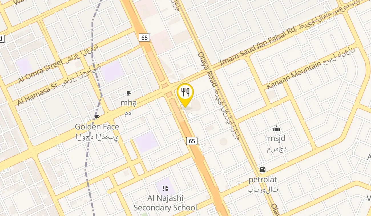 Map — JW Sushi Bar - JW Marriott Hotel Riyadh