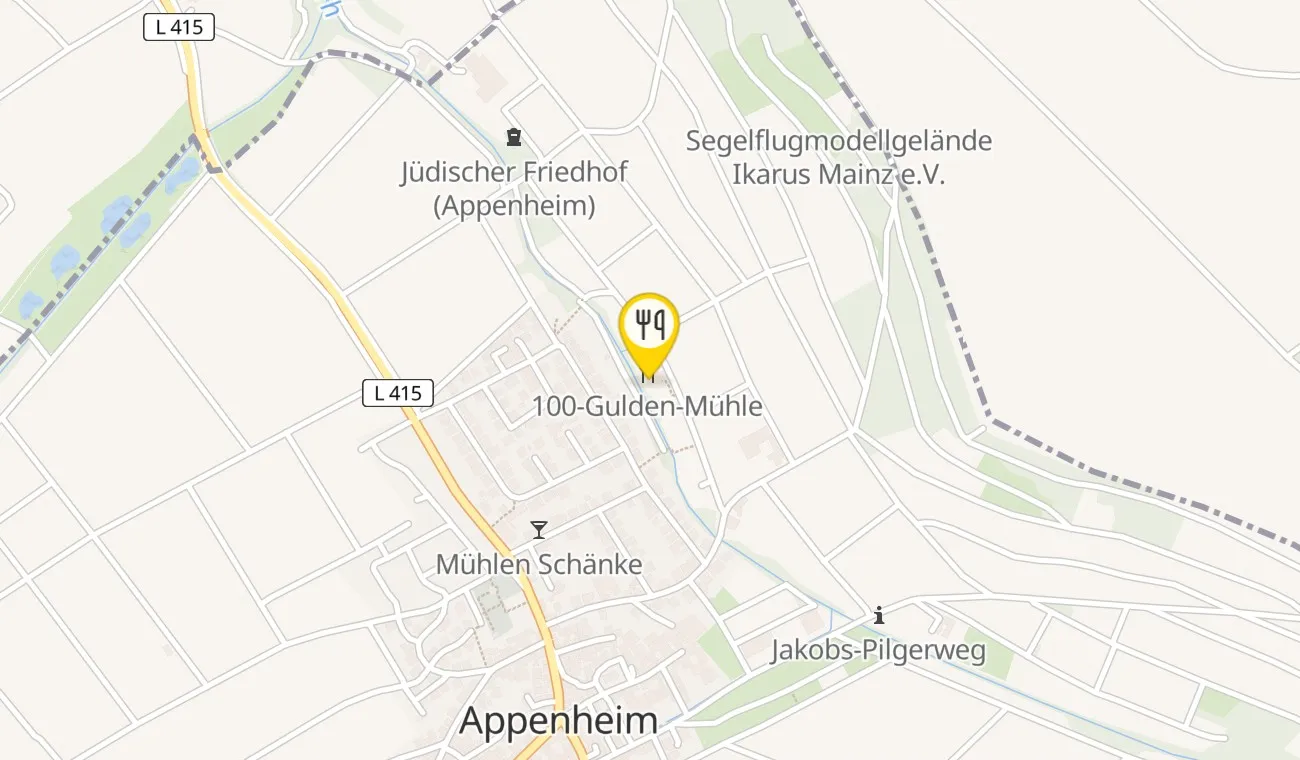 Map — Eppard in der Hundertguldenmühle